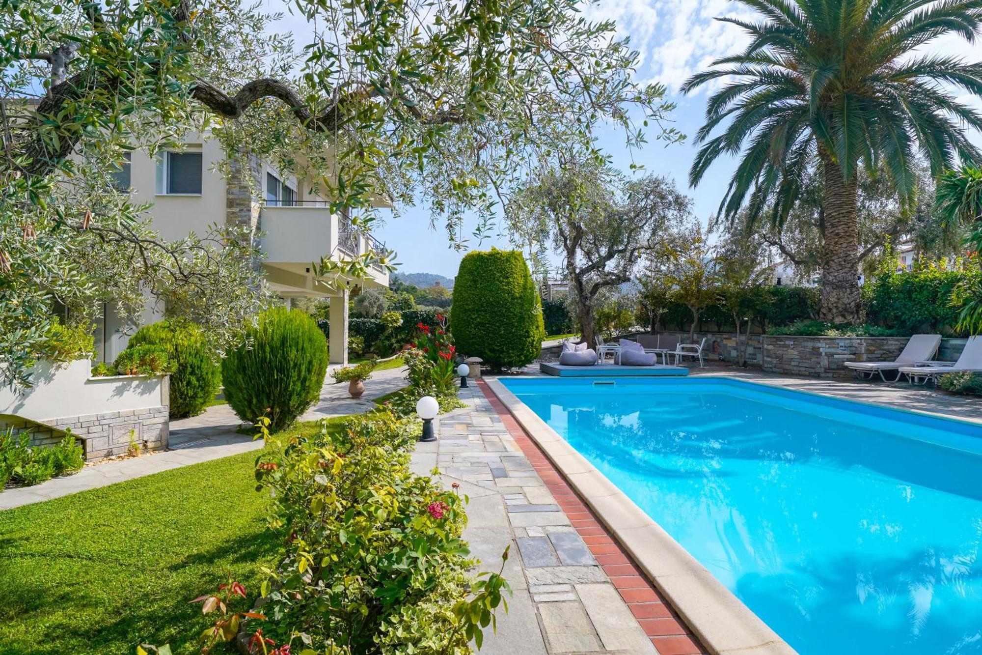 Luxury Villa Fotini Limenas  Esterno foto