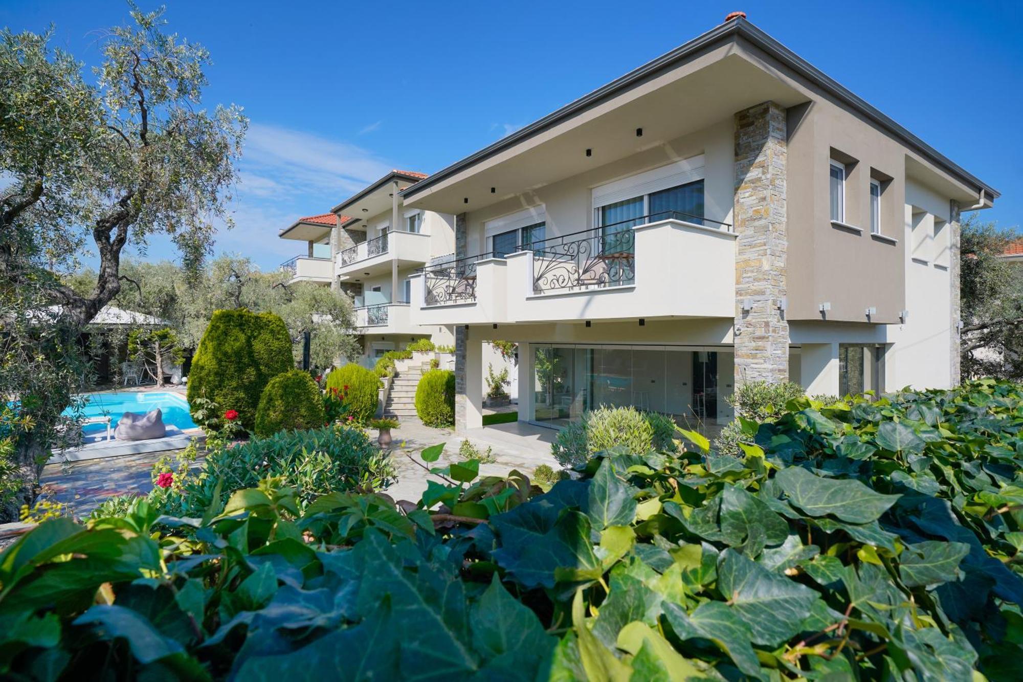 Luxury Villa Fotini Limenas  Esterno foto