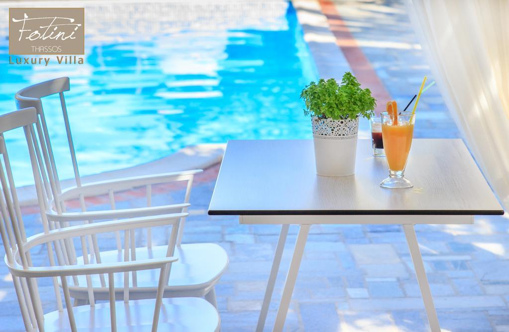 Luxury Villa Fotini Limenas  Esterno foto